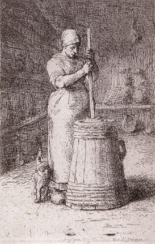 Jean Francois Millet Countrywoman